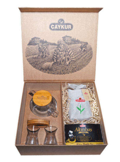 ÇAYKUR Hediyelik Çay Seti (Yeni Ürün)