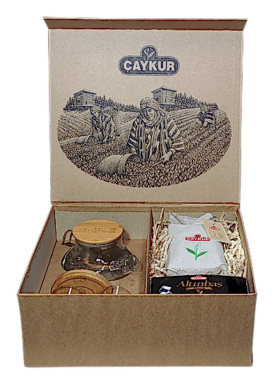 ÇAYKUR Hediyelik Çay Seti (Yeni Ürün)