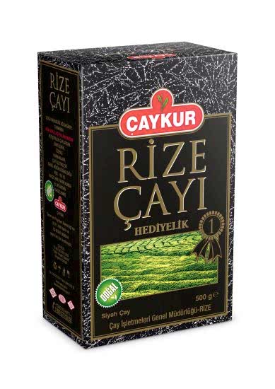 Rize Çayı Hediyelik 500gr (Karton Kutu)