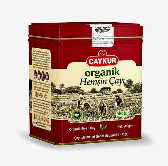 Organik Hemşin Çayı 200gr (Teneke Kutu)