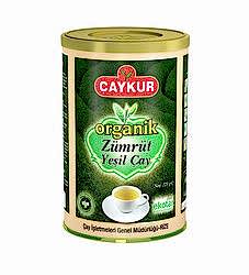 Çaykur - Organik Zümrüt Yeşil Çay 125gr (Silindir Kutu)