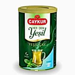 Çaykur - Yaprak Yeşil Çay (Naneli)(Silindir Kutu) 200gr